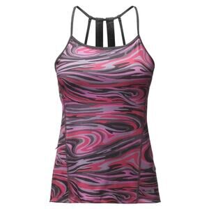 TNF The North Face Women’s Exposure Honeysuckle Pink Swirl Tank Top Size Small